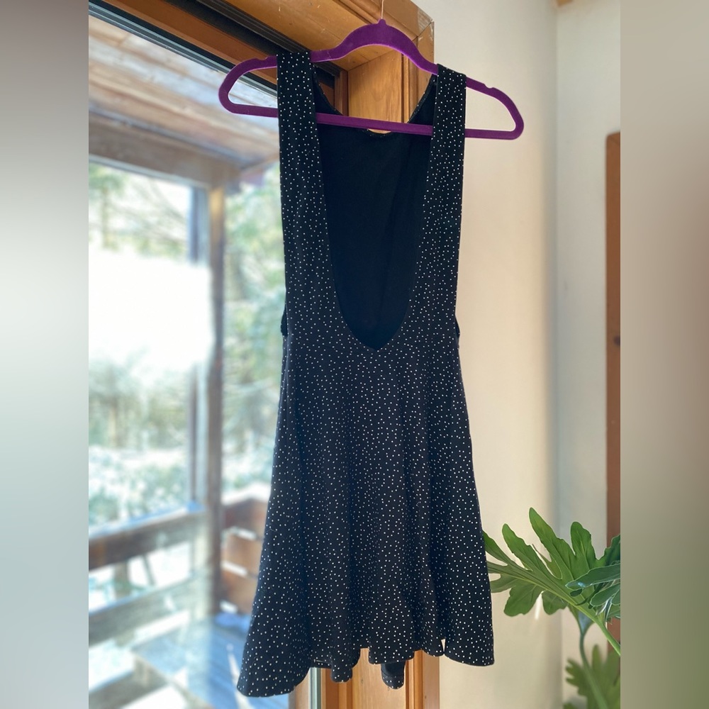 scoop back american apparel dress
